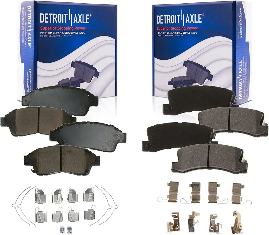 Main Image - Front & Rear Ceramic Brake Pads