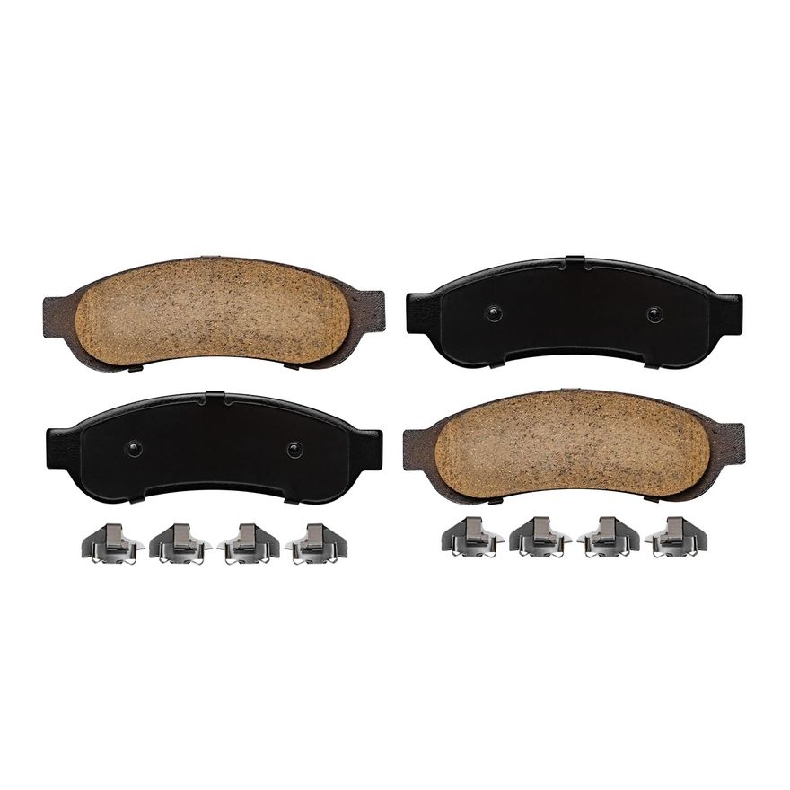 Rear Ceramic Brake Pad - P-1067 x2