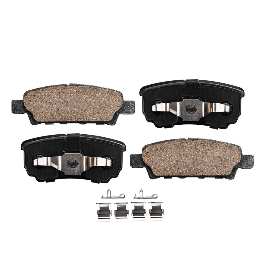 Rear Ceramic Brake Pad - P-1037 x2