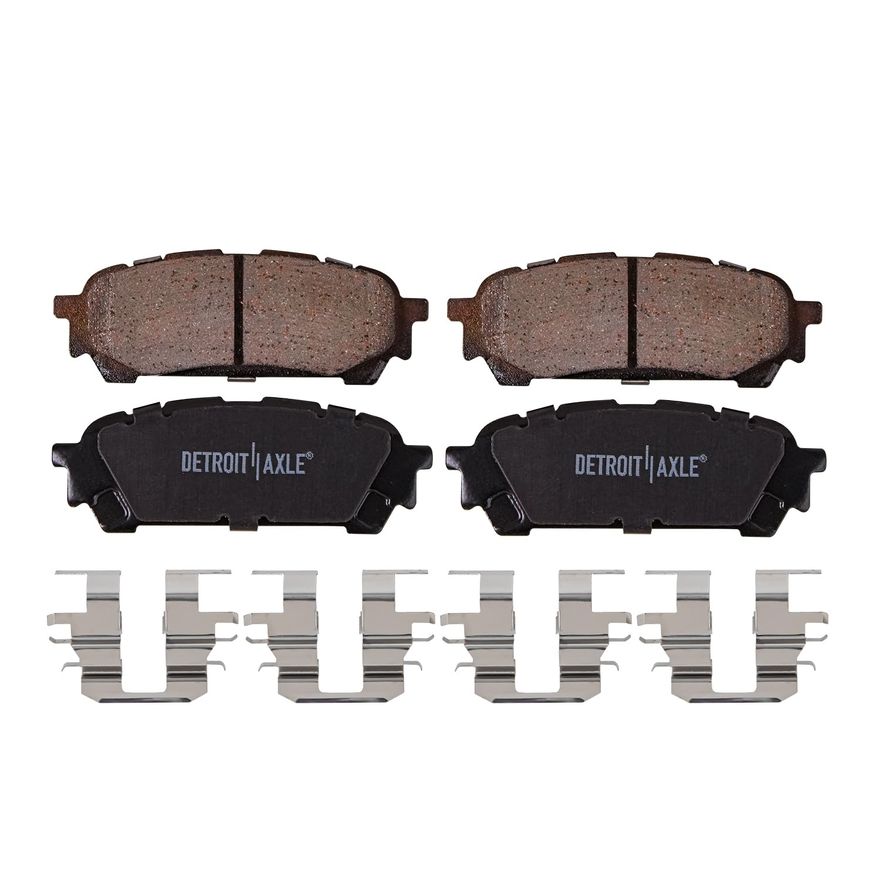 Rear Ceramic Brake Pad - P-1004 x2