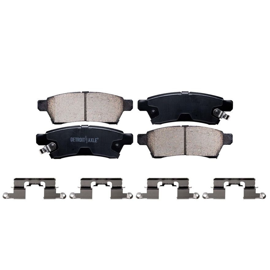 Rear Ceramic Brake Pad - P-1100 x2