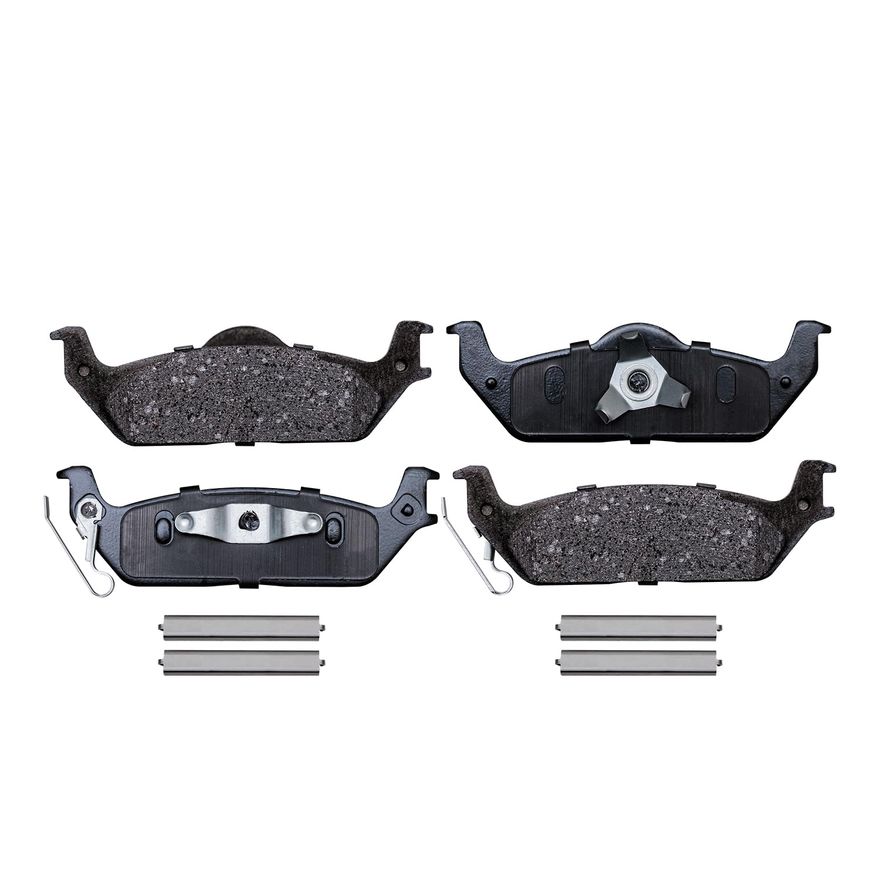 Rear Ceramic Brake Pad - P-1012 x2