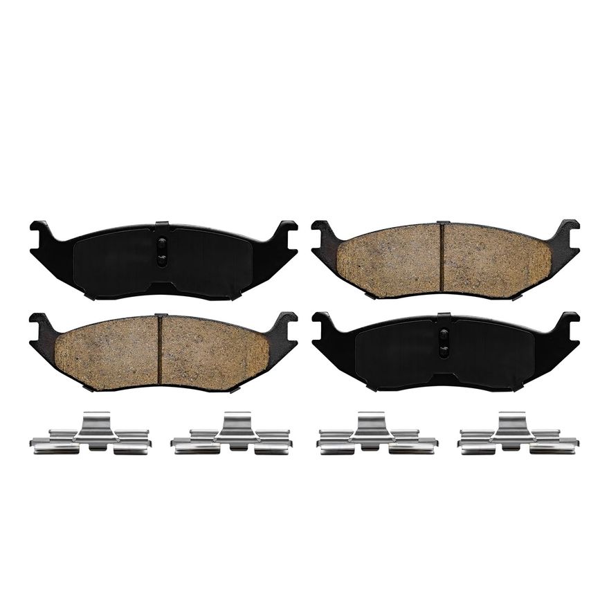 Rear Ceramic Brake Pad - P-967 x2