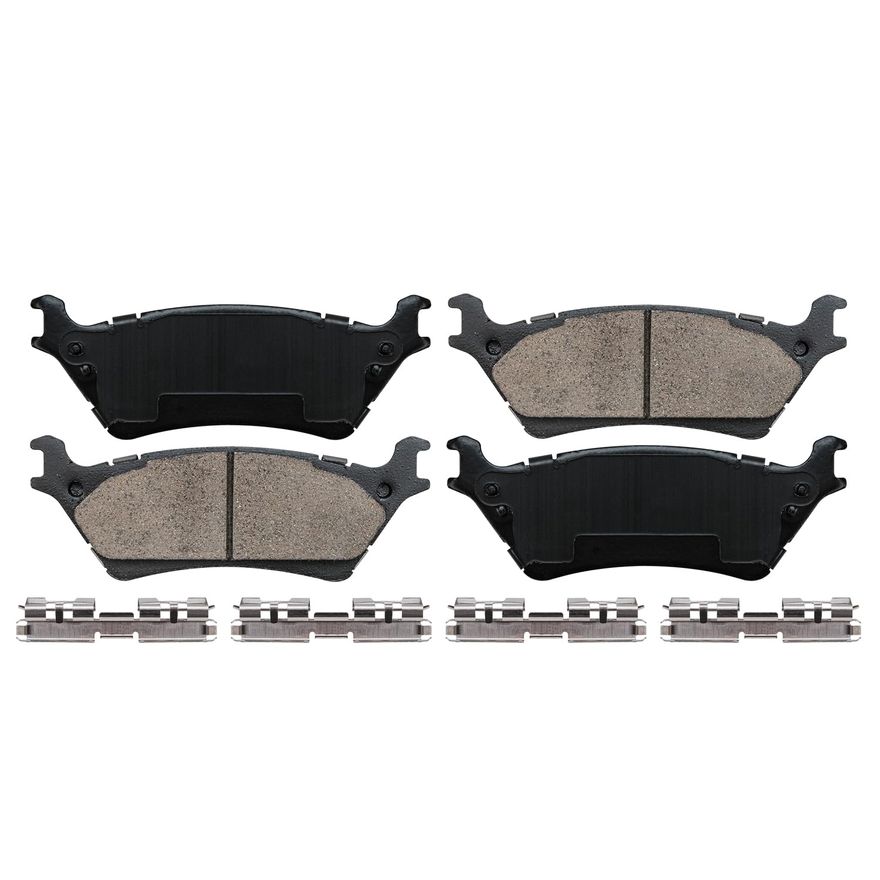 Rear Ceramic Brake Pad - P-1602 x2