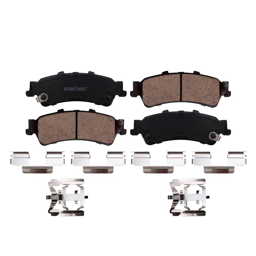 Rear Ceramic Brake Pad - P-792 x2