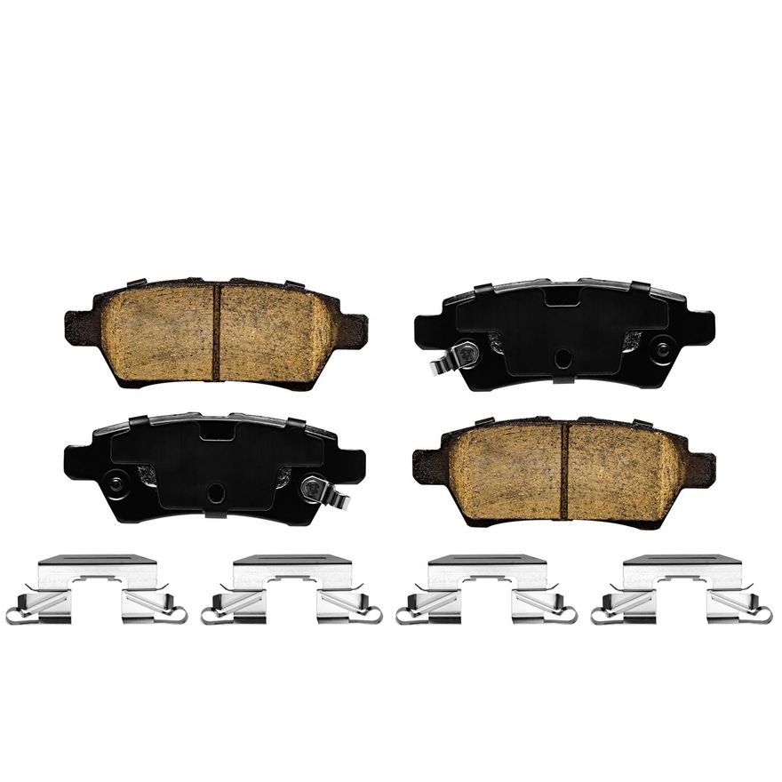 Rear Ceramic Brake Pad - P-1101 x2