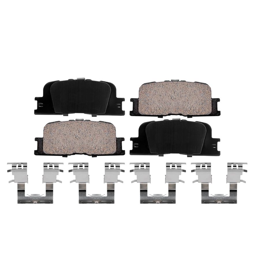 Rear Ceramic Brake Pad - P-885 x2