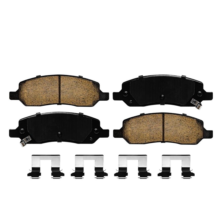 Rear Ceramic Brake Pad - P-1172 x2