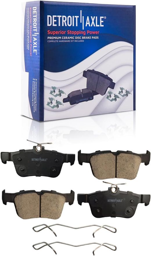 Rear Ceramic Brake Pad - P-1833 x2