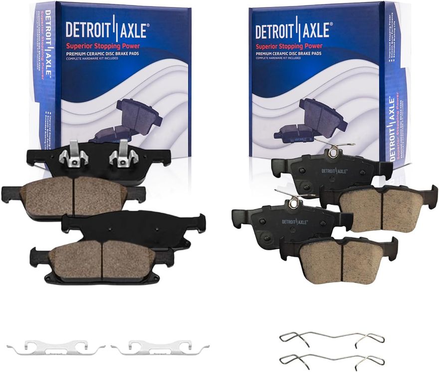 Main Image - Front Rear Ceramic Brake Pads