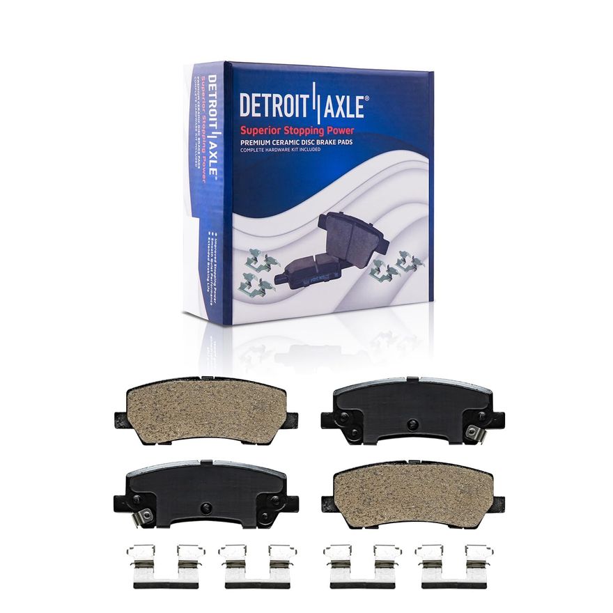 Rear Ceramic Brake Pad - P-1793 x2