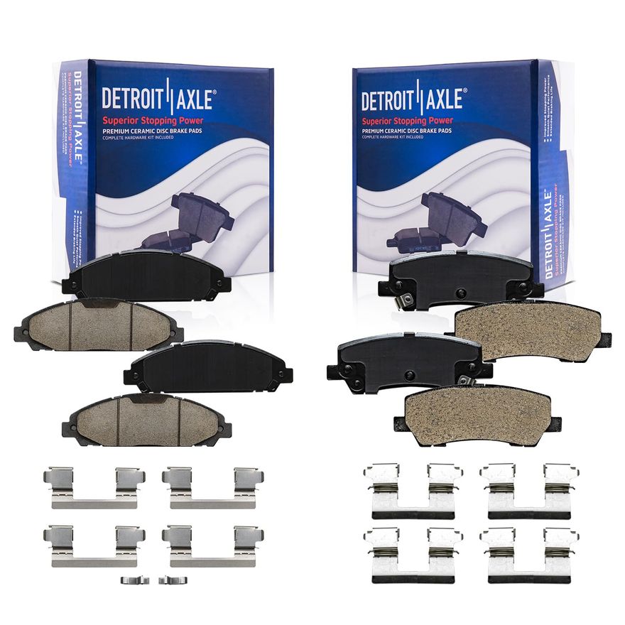 Main Image - Front Rear Ceramic Brake Pads