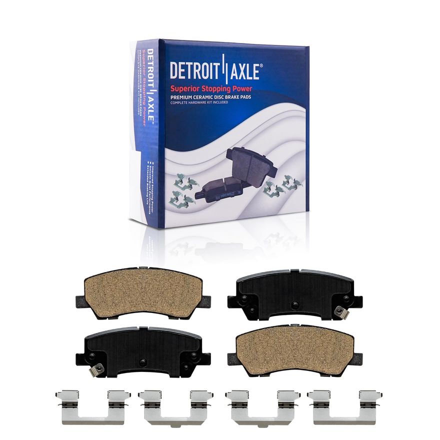 Rear Ceramic Brake Pad - P-1810 x2