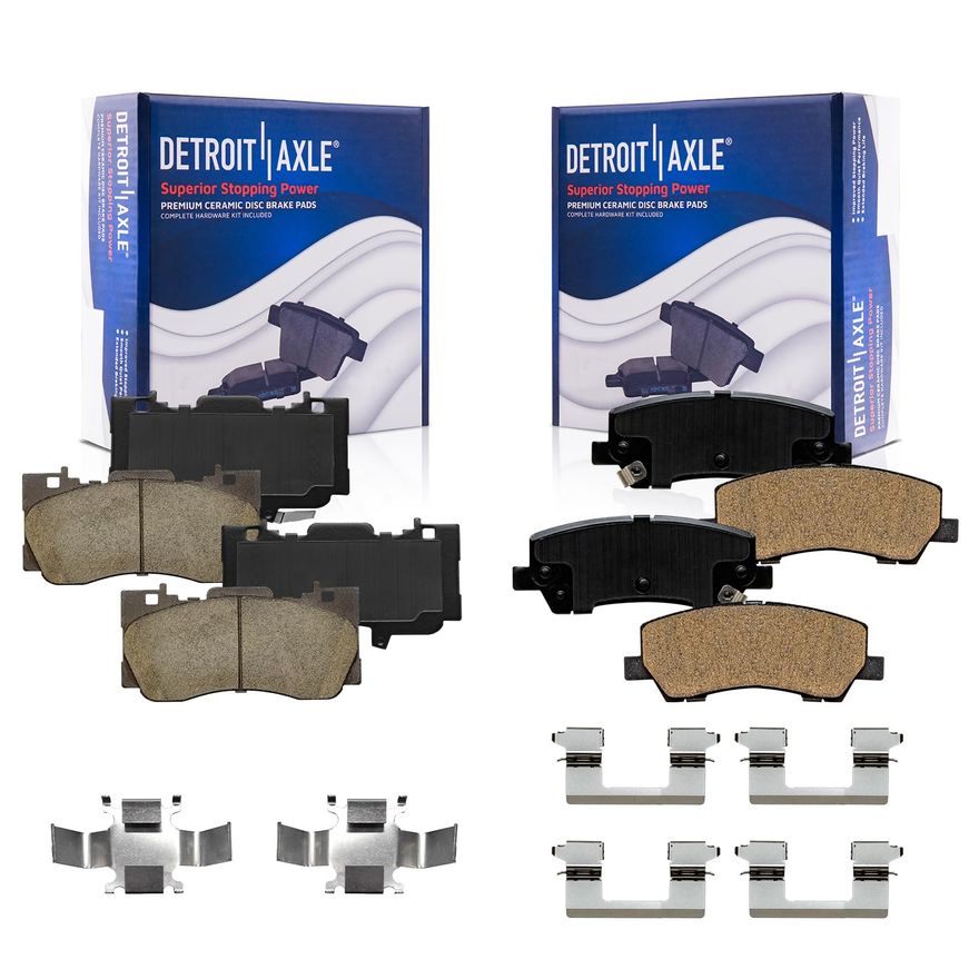 Main Image - Front Rear Ceramic Brake Pads