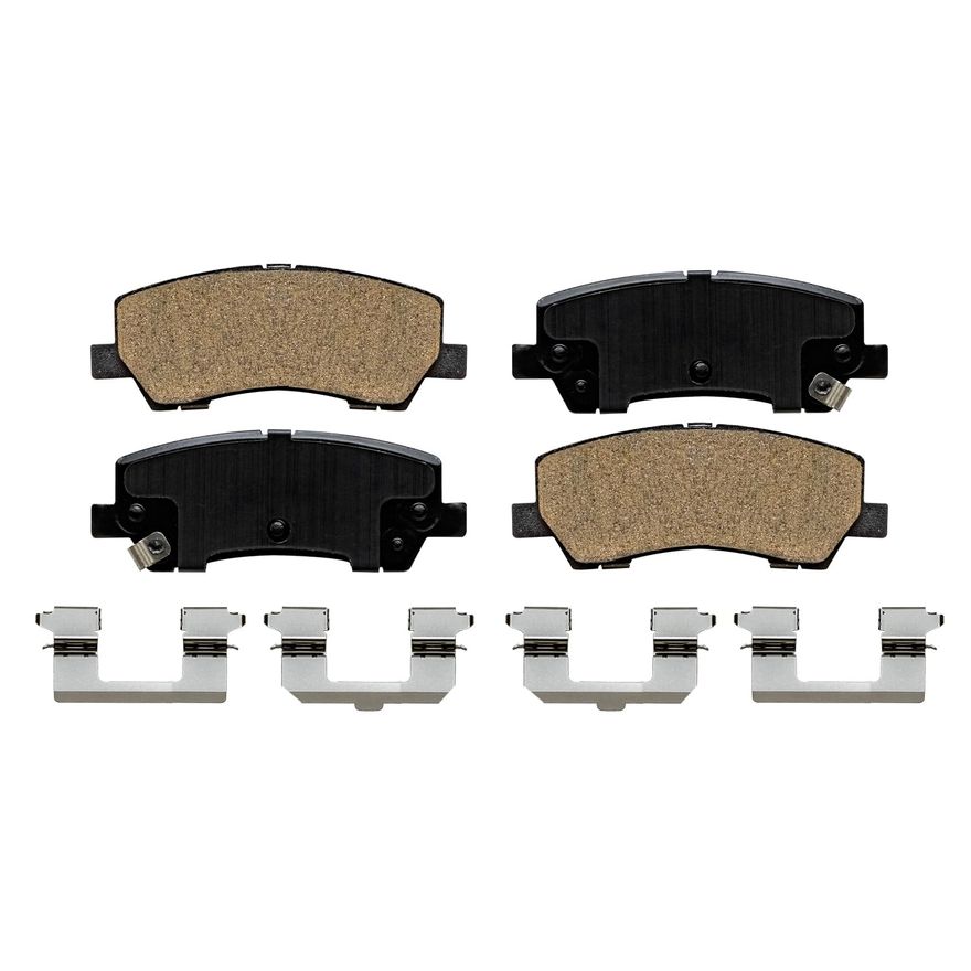 Rear Ceramic Brake Pad - P-1810 x2