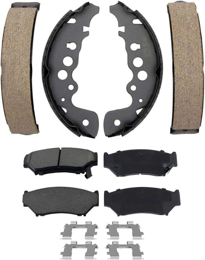 Main Image - Front Brake Pads Rear Shoes