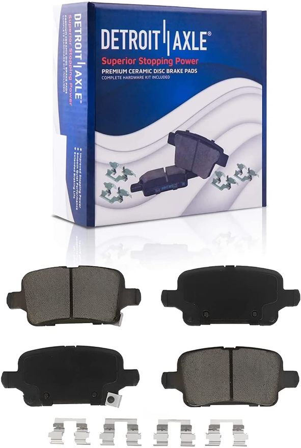 Rear Ceramic Brake Pads - P-1921 x2