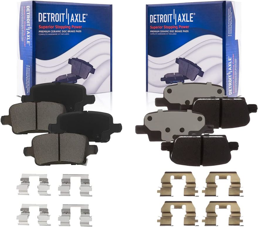 Main Image - Front Rear Ceramic Brake Pads