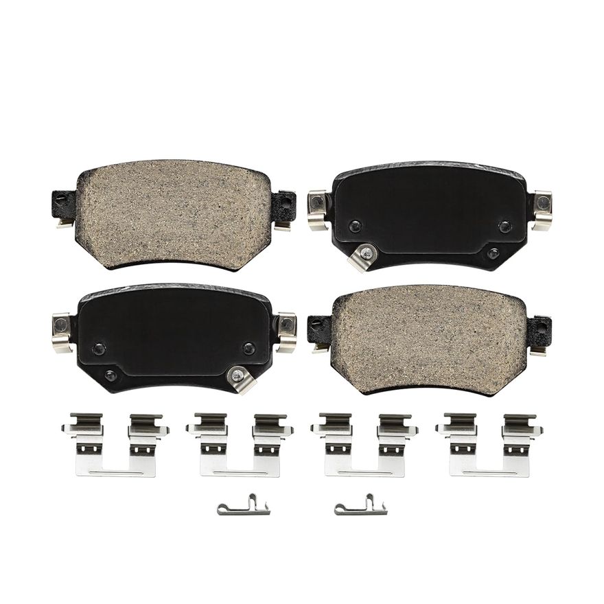 Rear Ceramic Brake Pad - P-1874 x2