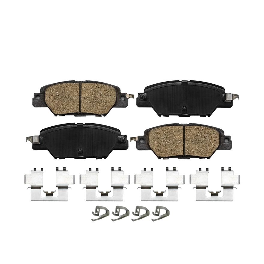 Rear Ceramic Brake Pad - P-1846 x2