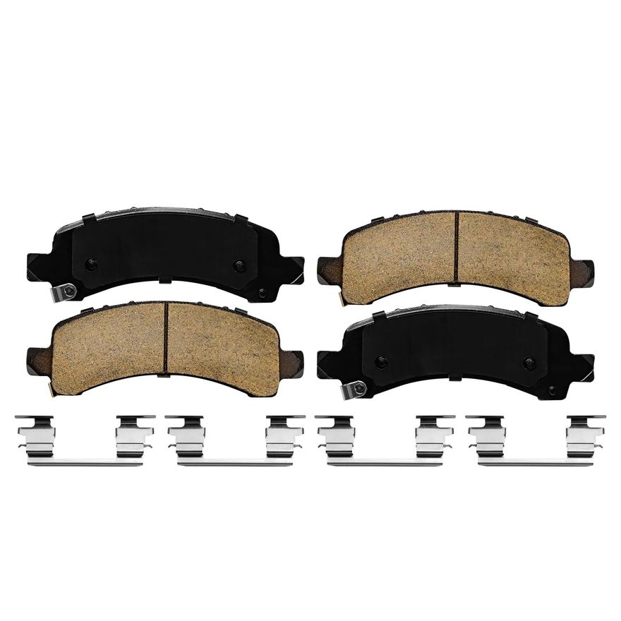 Rear Ceramic Brake Pad - P-974A x2