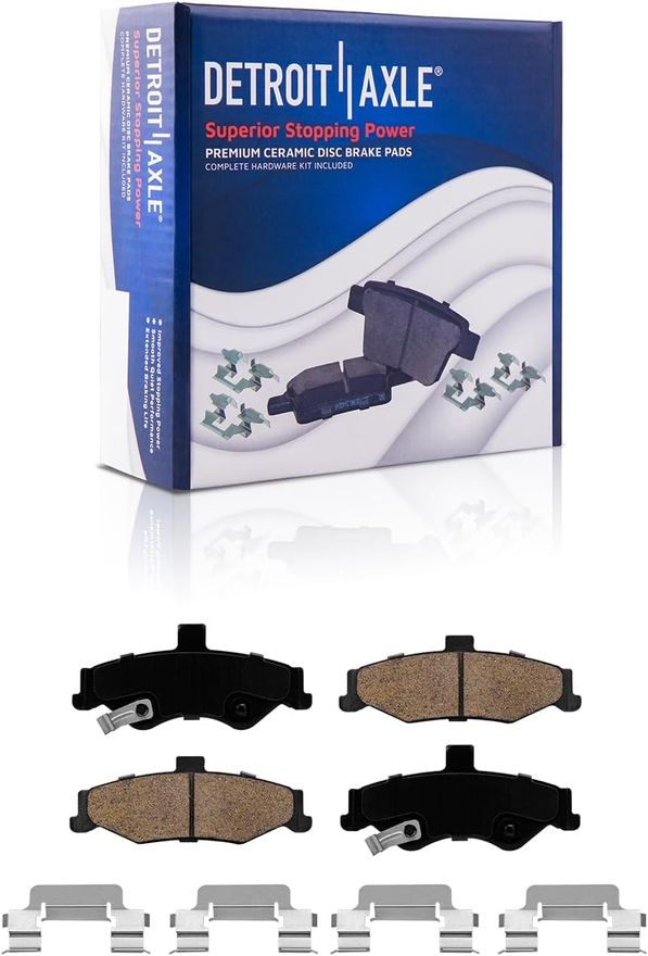 Rear Ceramic Brake Pad - P-750 x2