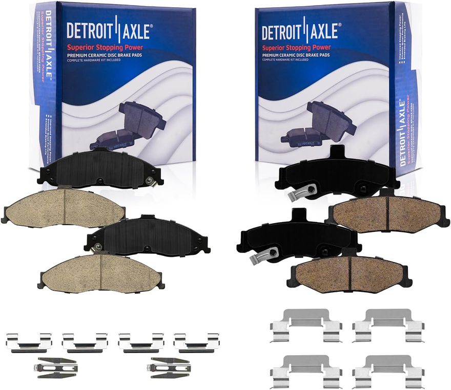 Main Image - Front Rear Ceramic Brake Pads