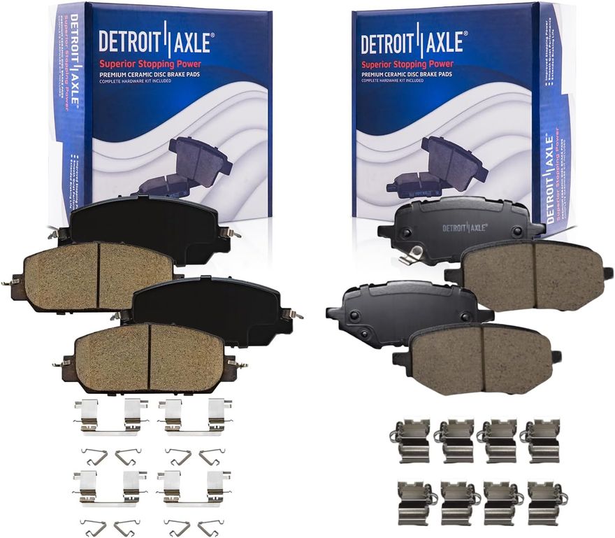 Main Image - Front Rear Ceramic Brake Pads