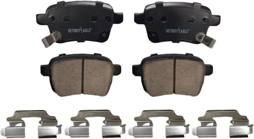 Rear Ceramic Brake Pad - P-1722 x2