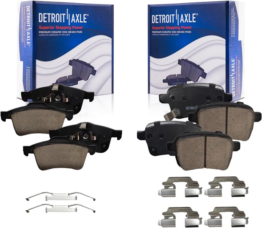 Main Image - Front Rear Ceramic Brake Pads