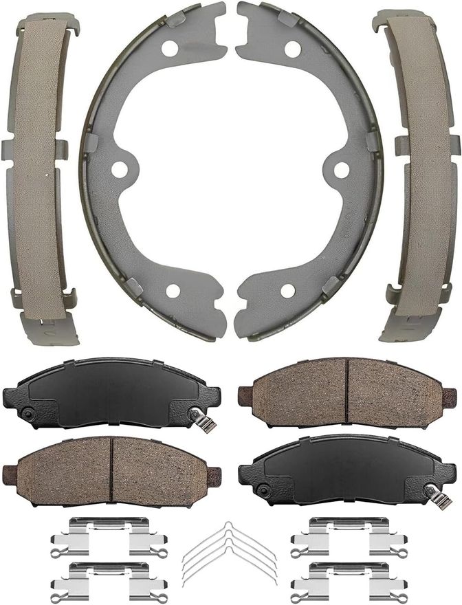 Main Image - Front Brake Pads Rear Shoes