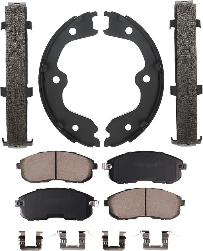 Main Image - Front Brake Pads Rear Shoes