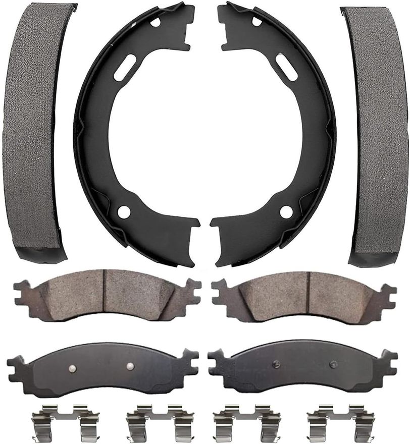 Main Image - Front Brake Pads Rear Shoes