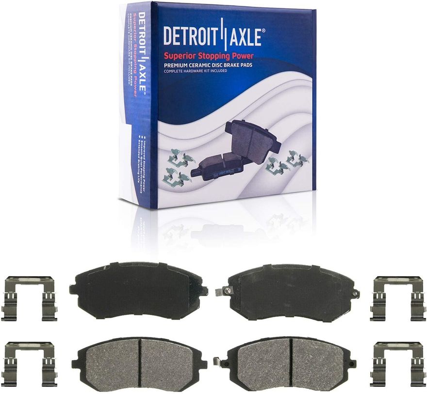 Front Ceramic Brake Pad - P-929 x2