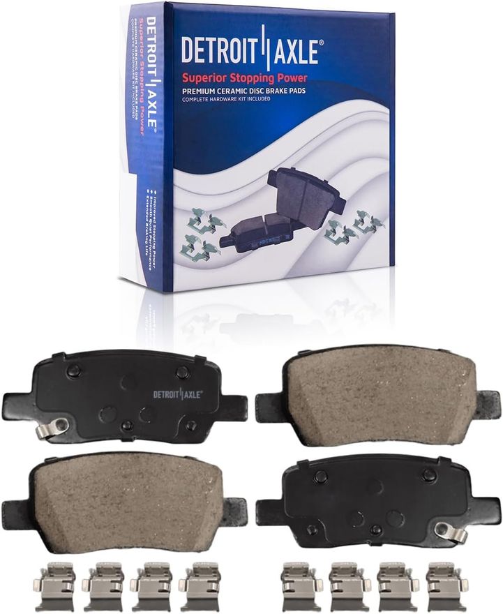 Rear Ceramic Brake Pad - P-2381 x2