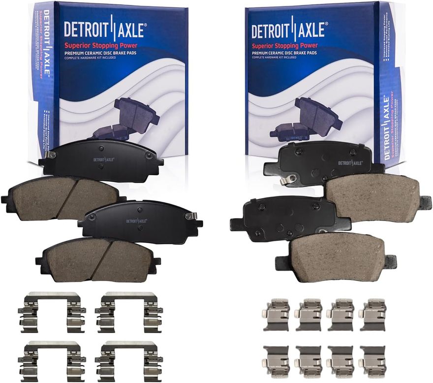 Main Image - Front Rear Ceramic Brake Pads