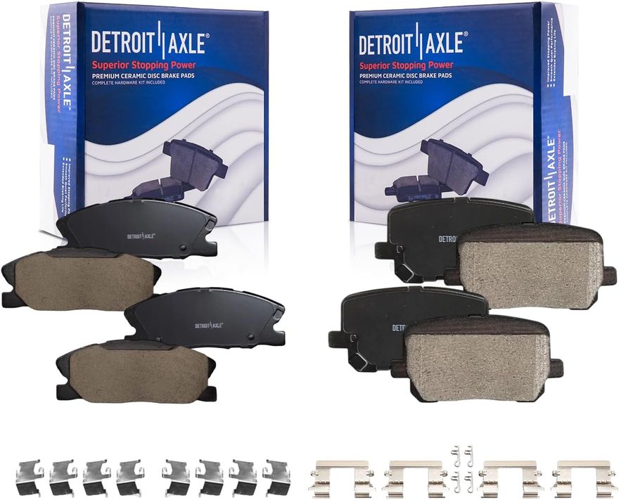 Main Image - Front Rear Ceramic Brake Pads