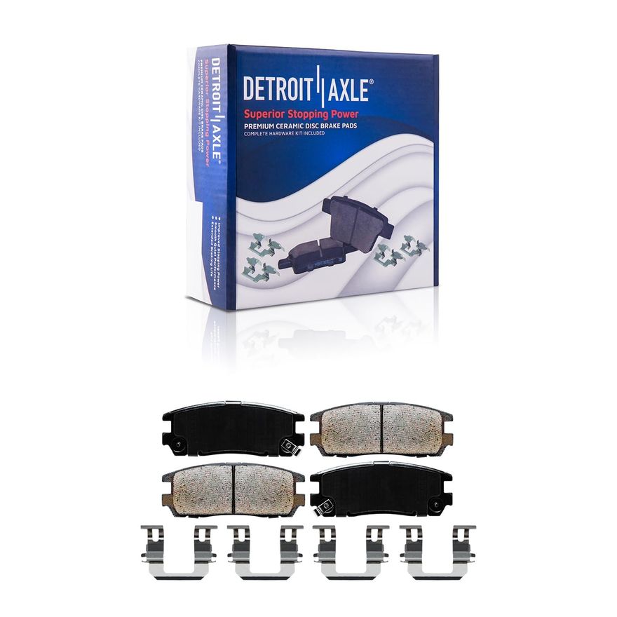 Rear Ceramic Brake Pad - P-580 x2