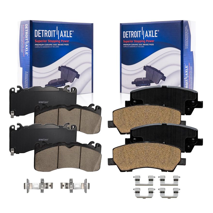 Main Image - Front Rear Ceramic Brake Pads