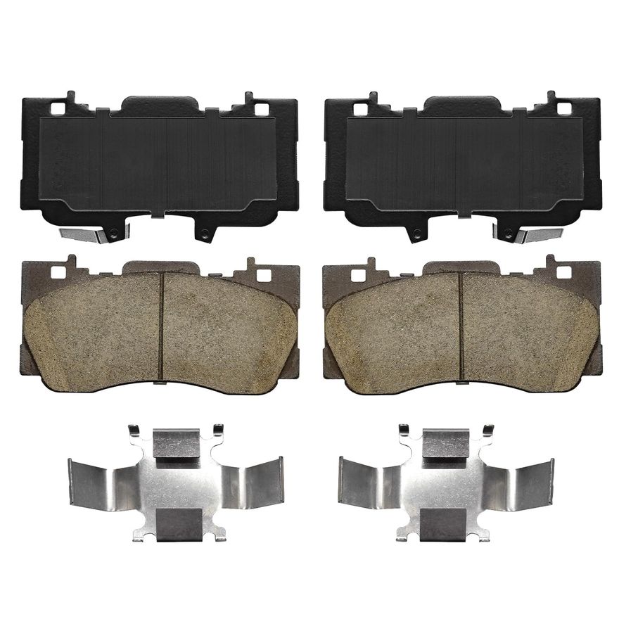 Front Ceramic Brake Pad - P-1784 x2