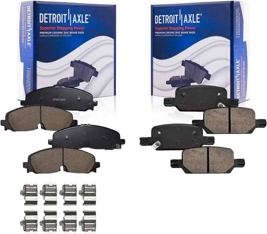Main Image - Front Rear Ceramic Brake Pads