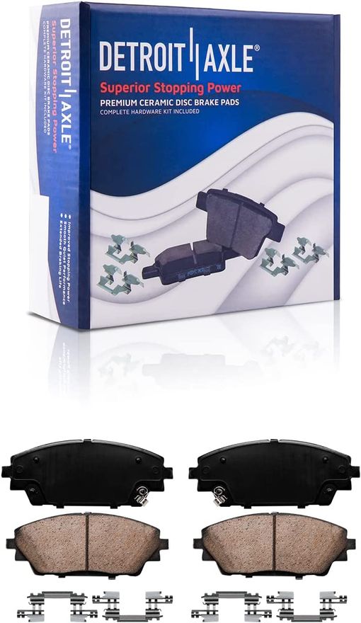 Front Ceramic Brake Pads - P-1728 x2