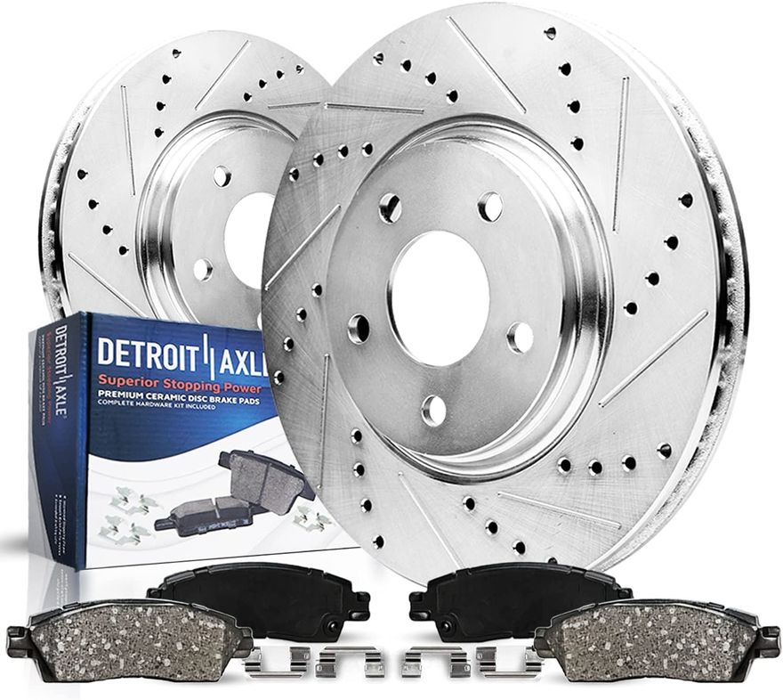 Main Image - Front Rotors Brake Pads