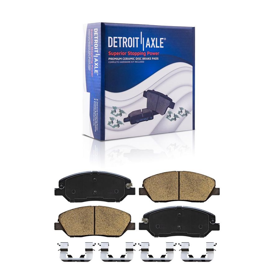 Front Ceramic Brake Pad - P-1917 x2