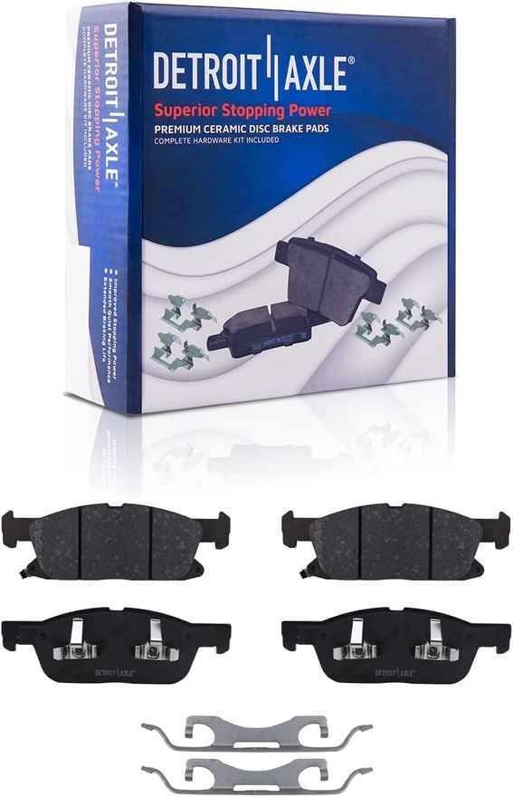 Front Ceramic Brake Pads - P-1818 x2