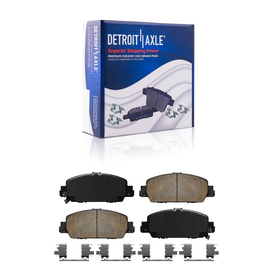 Front Ceramic Brake Pads - P-1654 x2