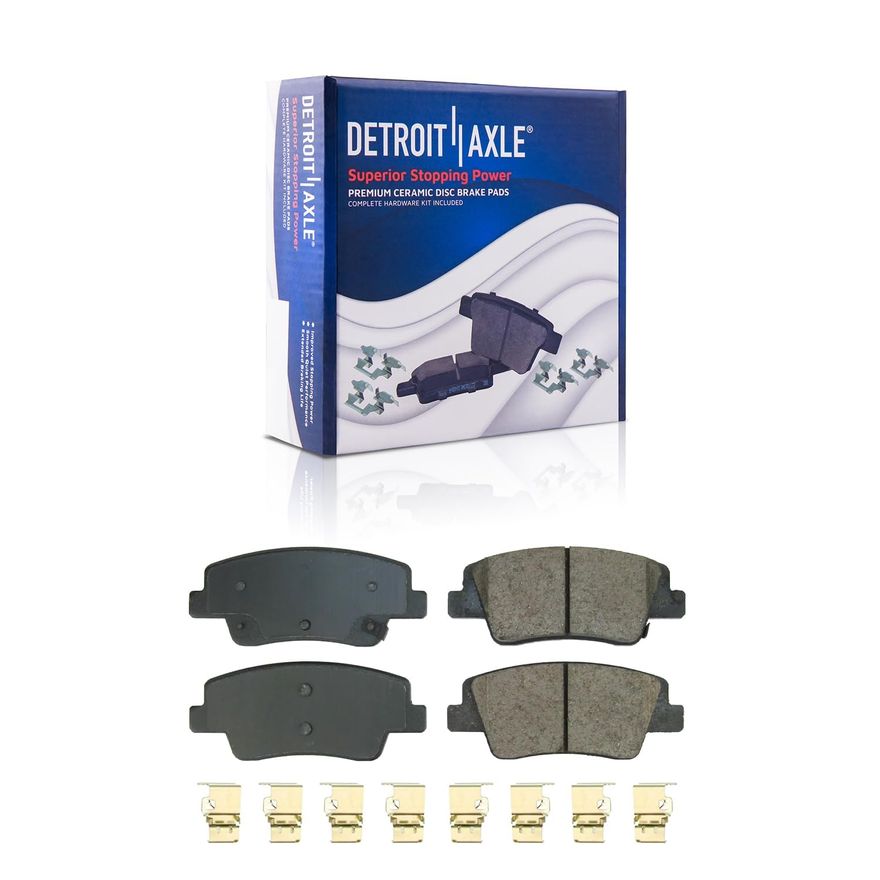 Rear Ceramic Brake Pad - P-2394 x2