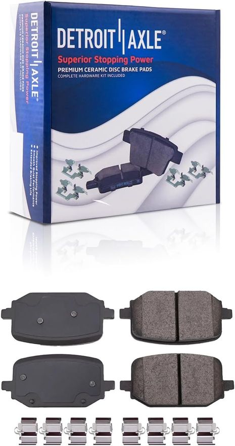 Rear Ceramic Brake Pad - P-223 x2