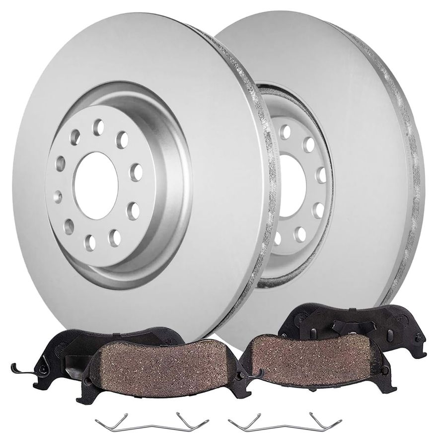Main Image - Front Disc Rotors Brake Pads