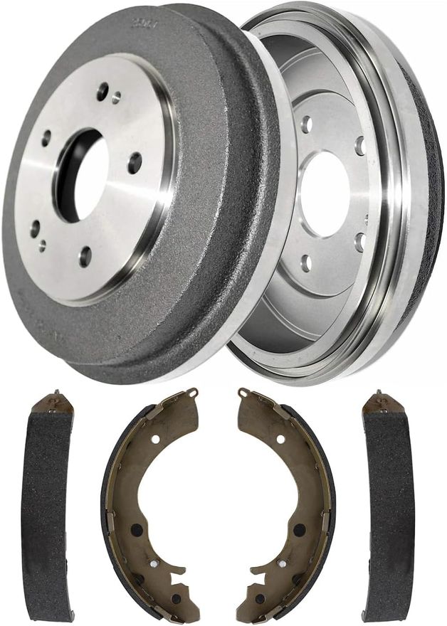 Main Image - Rear Brake Drums Shoes Kit